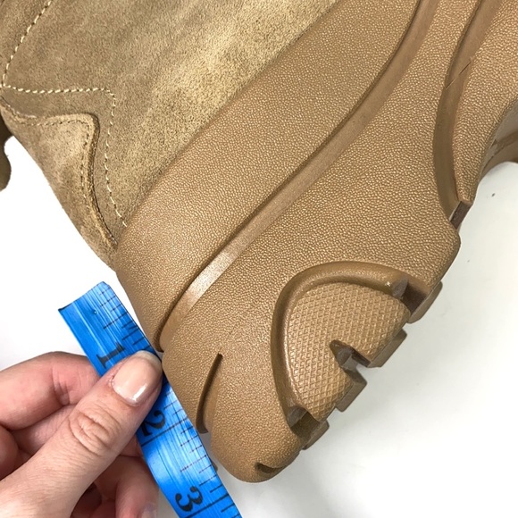 Steve Madden - Husky Leather Platform Boot - 10 - Picture 8 of 9